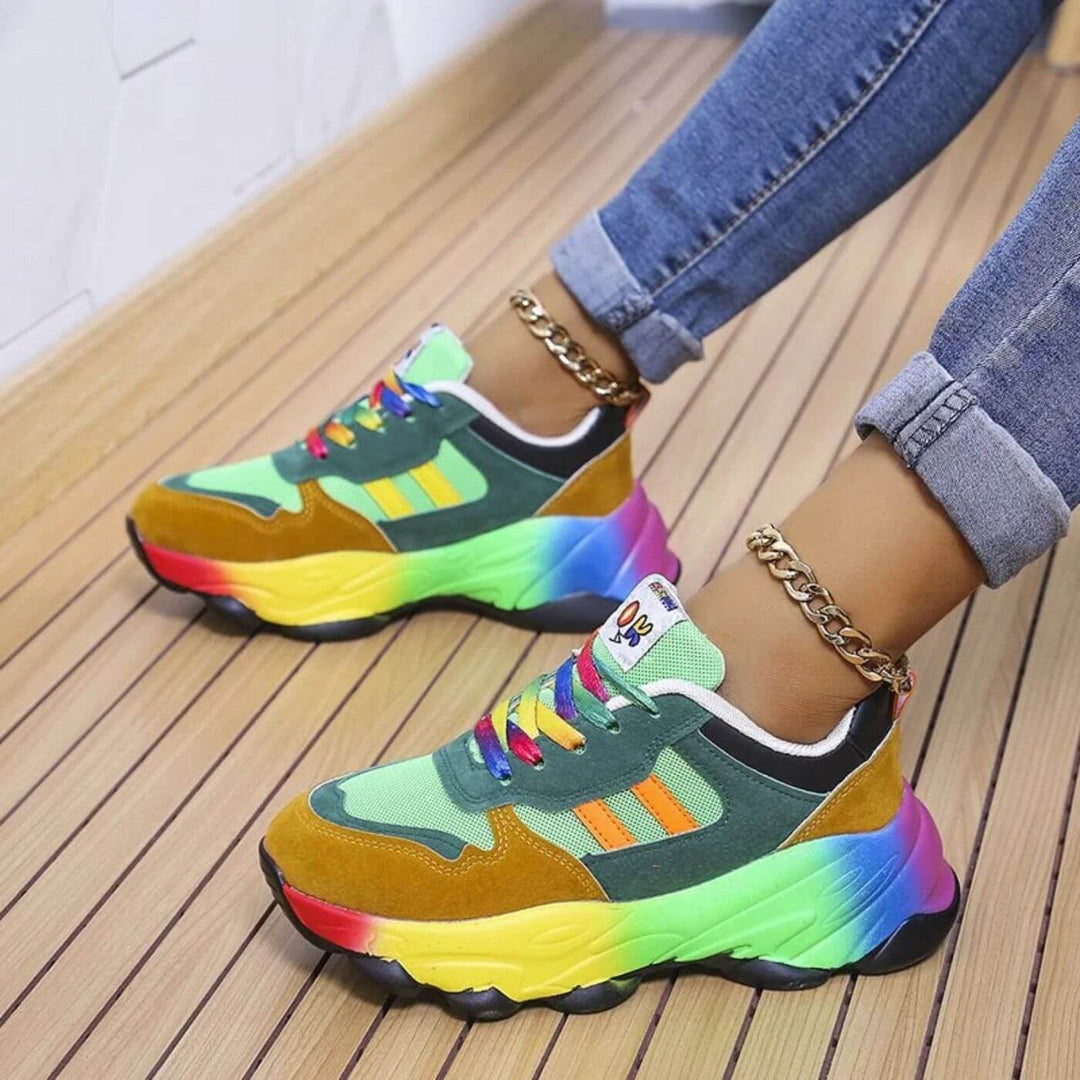 Elina | Colorful Orthopedic Sneakers